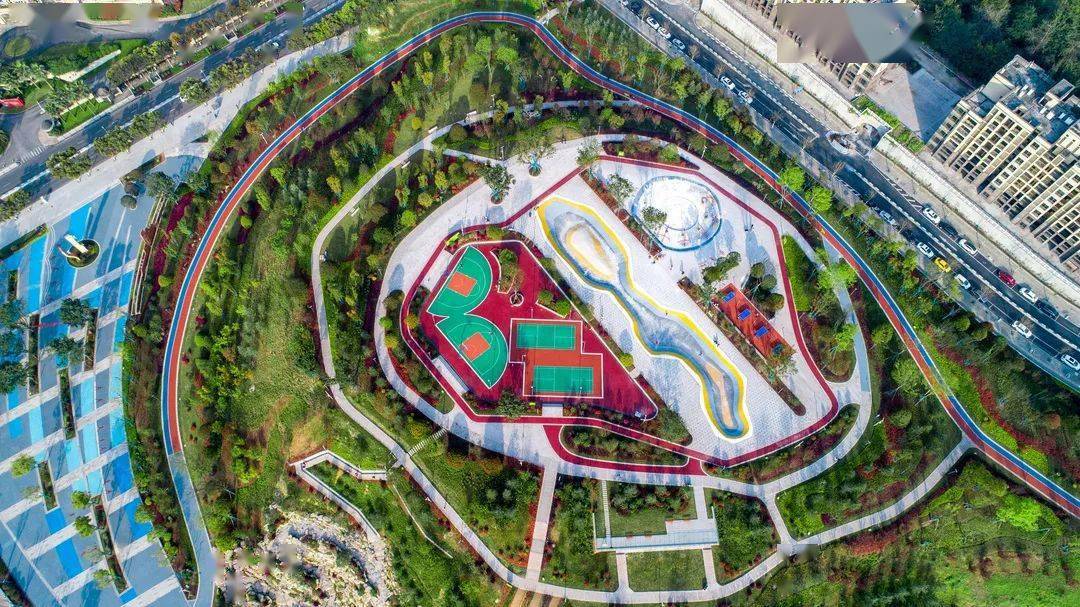 两江新区山地运动公园 张坤琨 摄