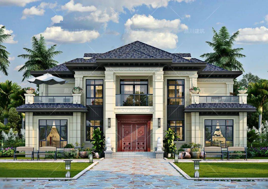 4款农村别墅经典外形设计舒适内在布局家家户户都喜欢的设计