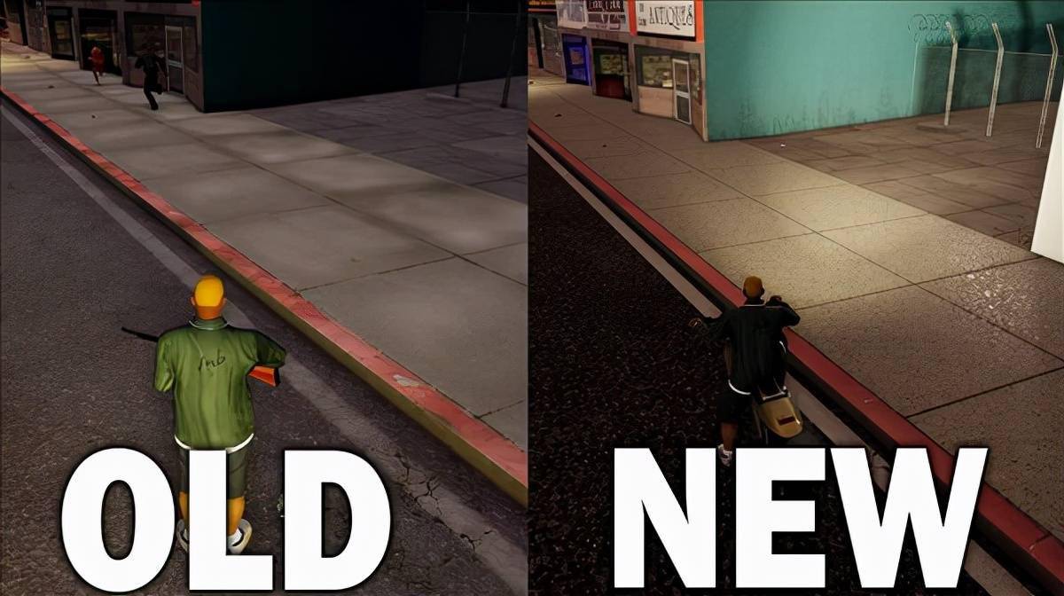 gtasa最终版新高清材质包4k纹理视效增强