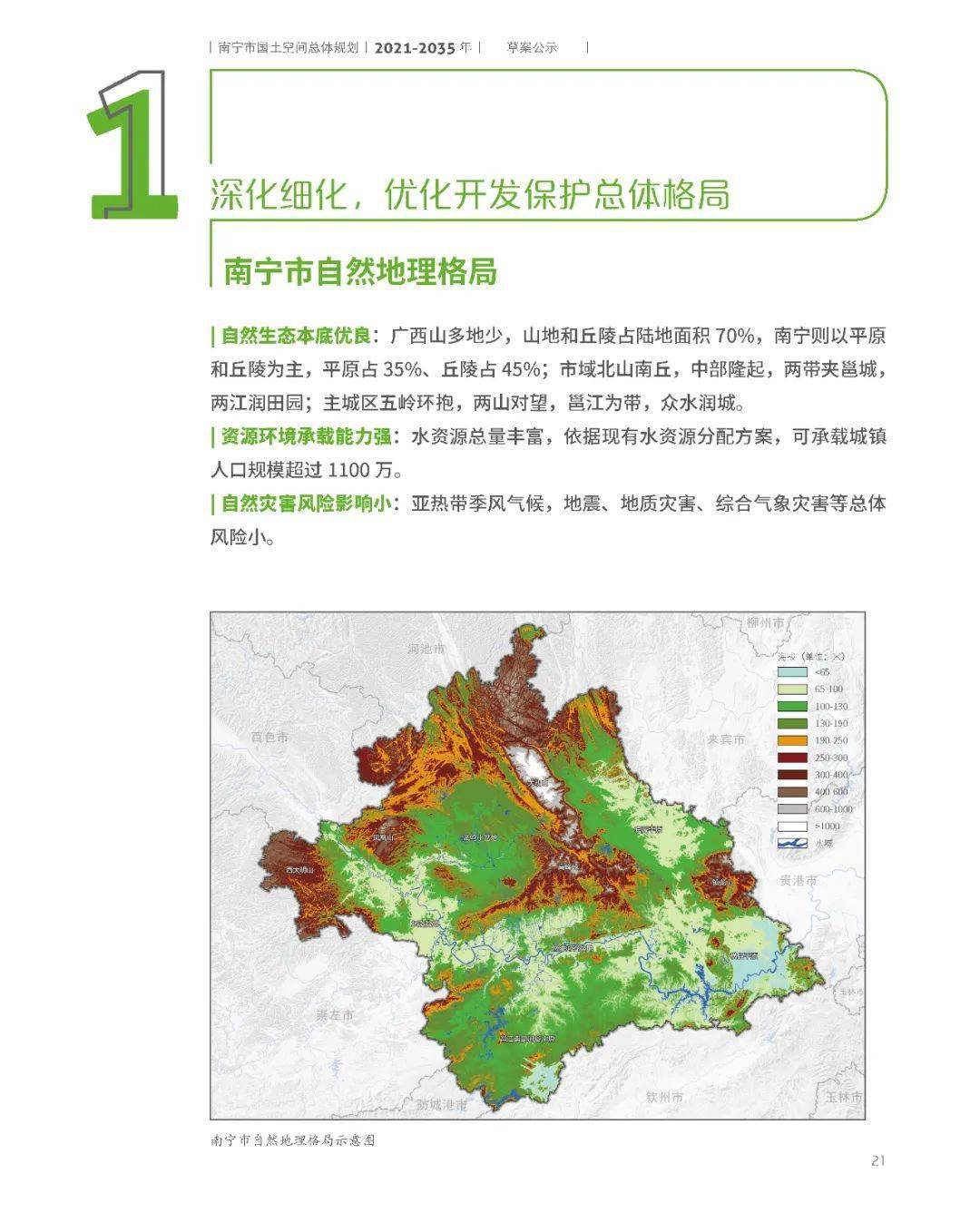 南寧市國土空間總體規劃20212035年草案公示