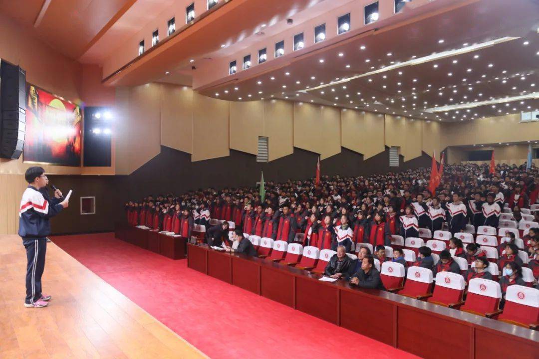 榆社中学高一年级开展期中考试班级挑战赛活动