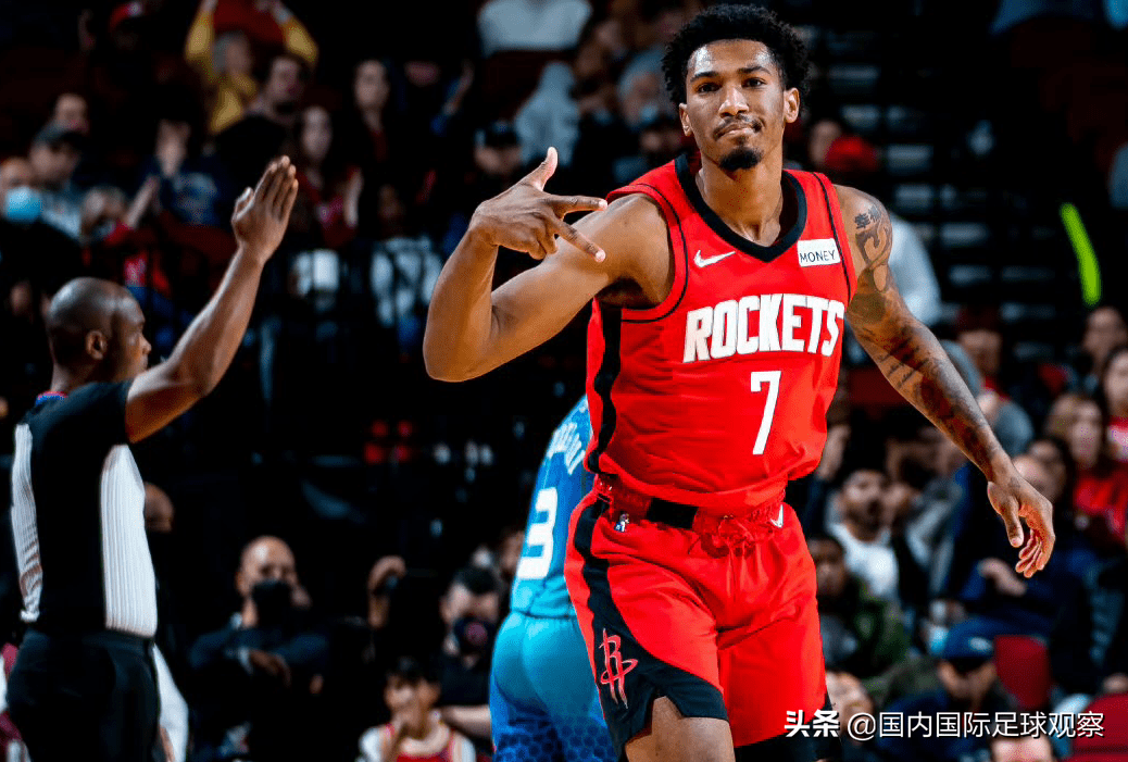 火箭队146-143险胜黄蜂队!43记3分球!伍德戈登联手55分