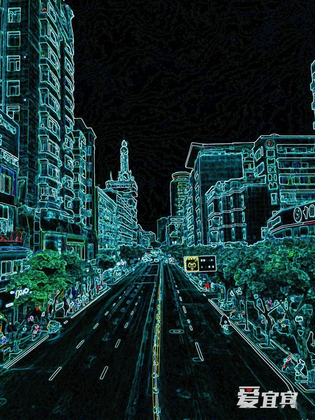 蜀南大道中段依旧没能寻到你的身影从晨光四起到灯火阑珊走过一桥又