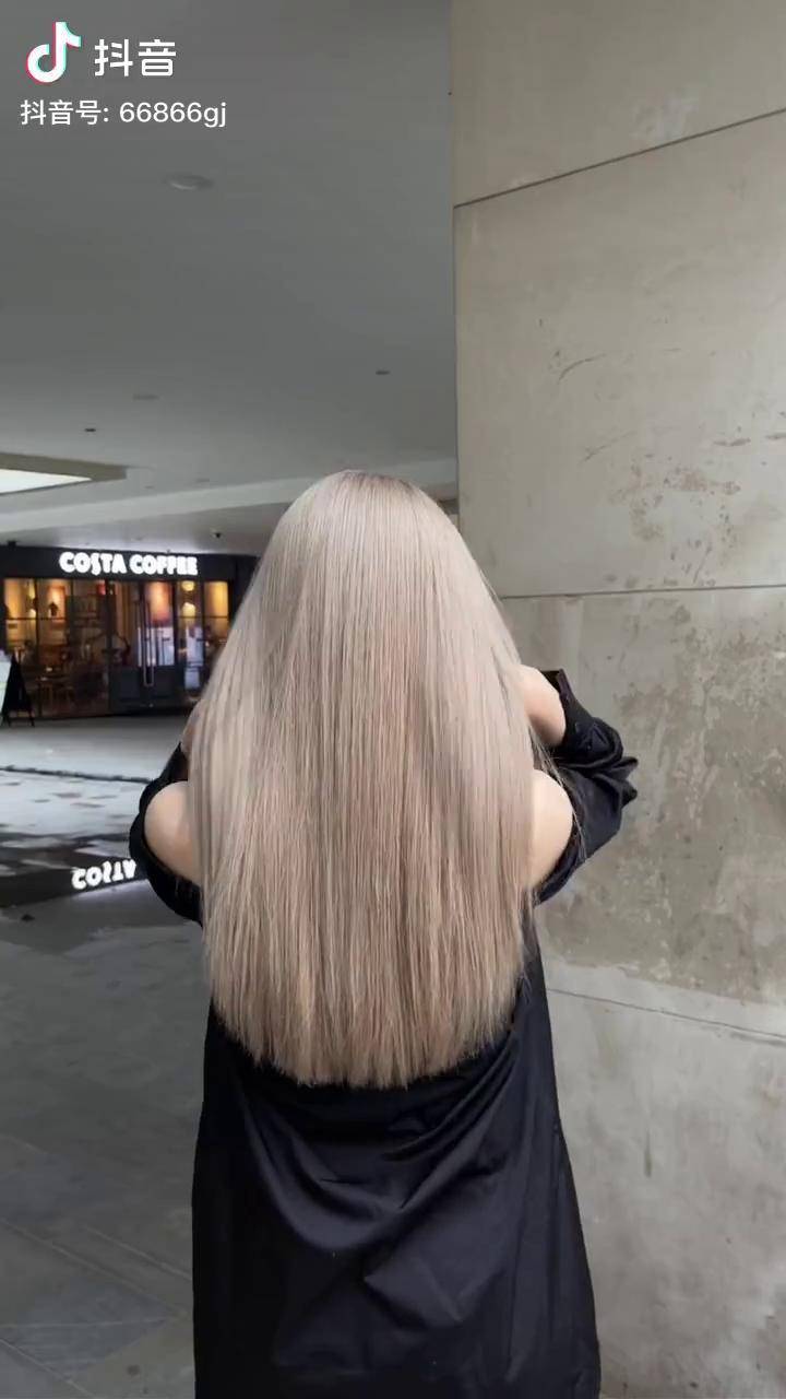 掉色也好看的奶茶米金色显白发色发色推荐