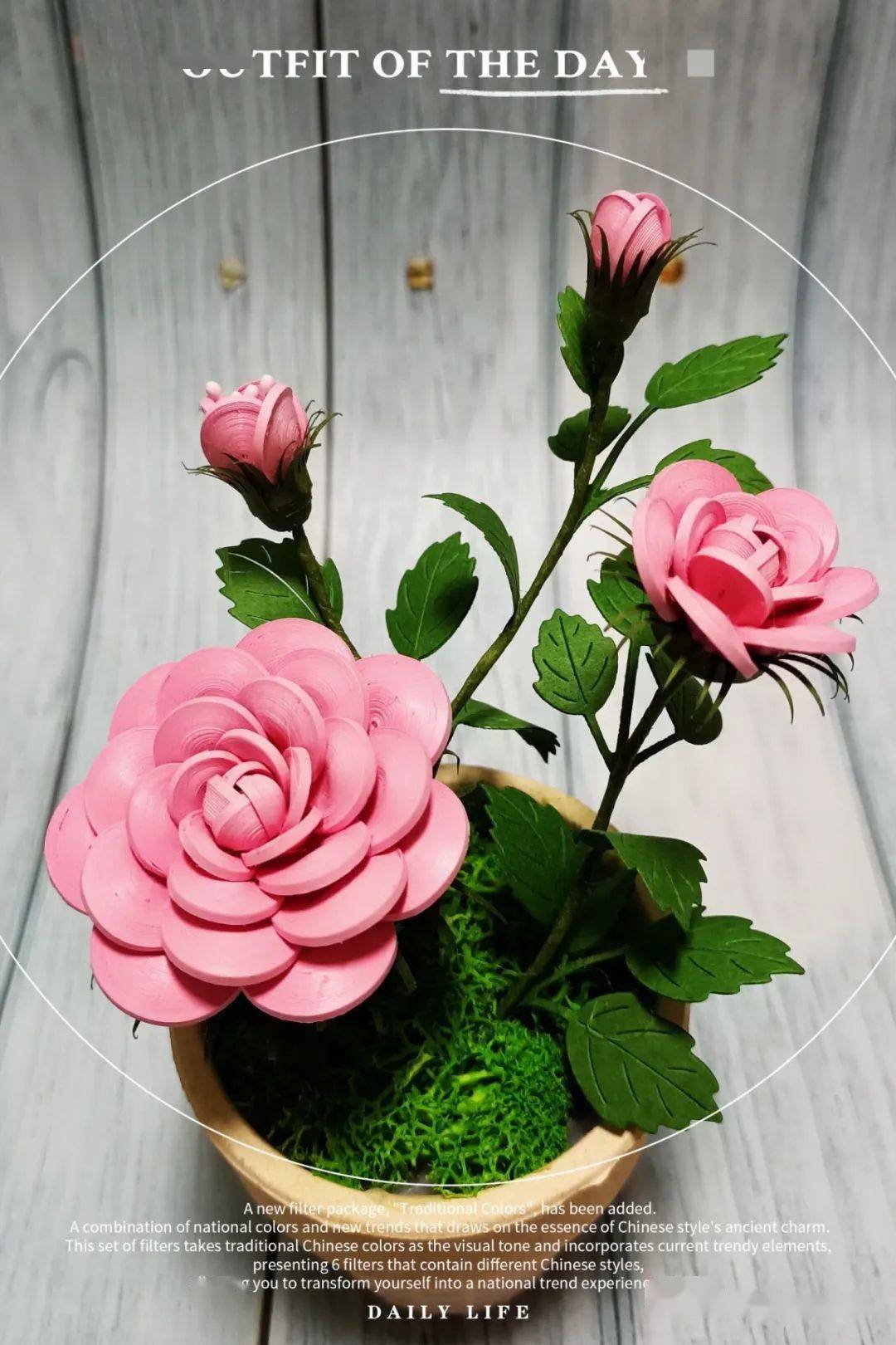 作品专辑读者杨嘉茵风铃草的衍纸作品集3