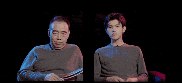 陈凯歌陈红吃饭,儿子跪在一旁?