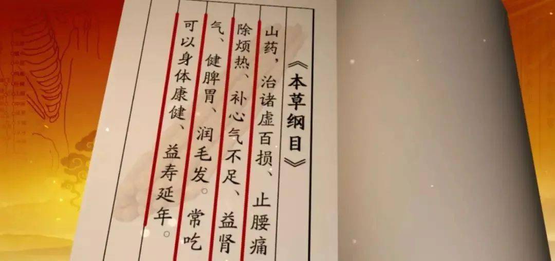 《本草纲目》记载"此物,健脾补虚,滋精固肾,治诸虚百损,疗五劳七伤.