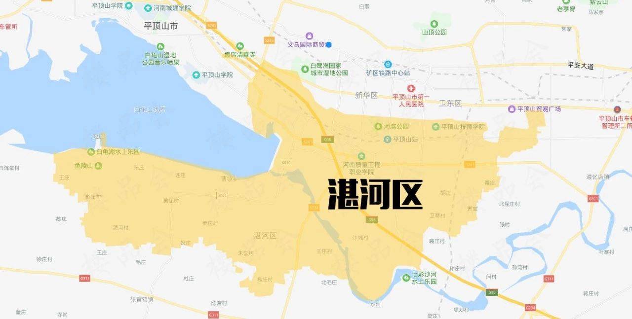 湛河新区最新规划图图片