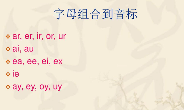 英语五个元音字母