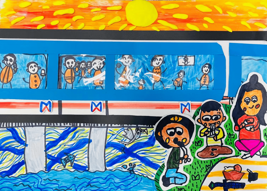 厦门地铁3号线站点化身童趣绘画天堂快来看