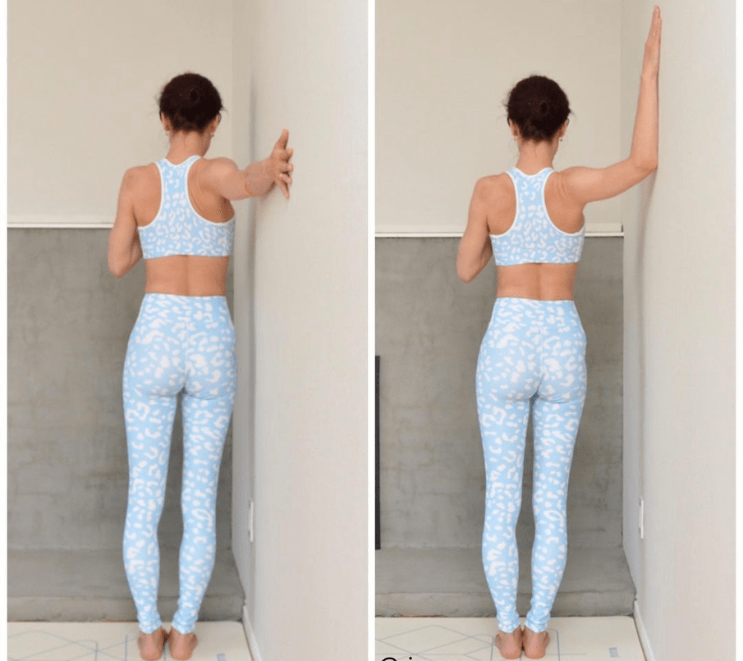 7个靠墙拉伸的瑜伽动作,拉伸感觉超级强烈!