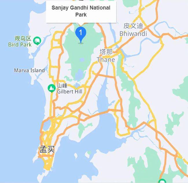 孟买的地理位置图片
