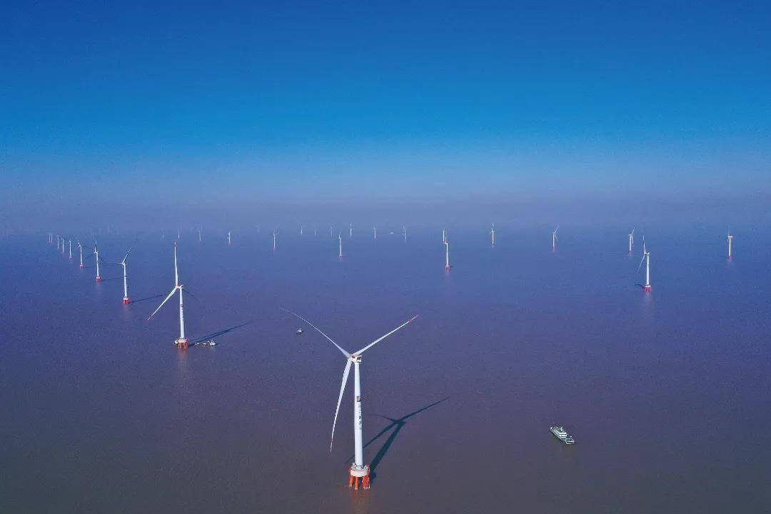 嵊泗|浙江最大海上风电场并网发电