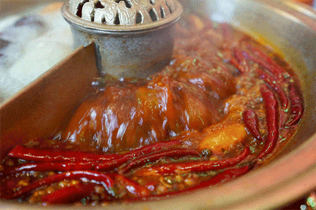 风靡全国的唐风火锅来兰陵了吸引很多人来打卡