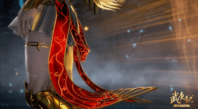 那便是天使圣王吸收了阿岚的一部分血液并且还将其化为身上的红色丝带