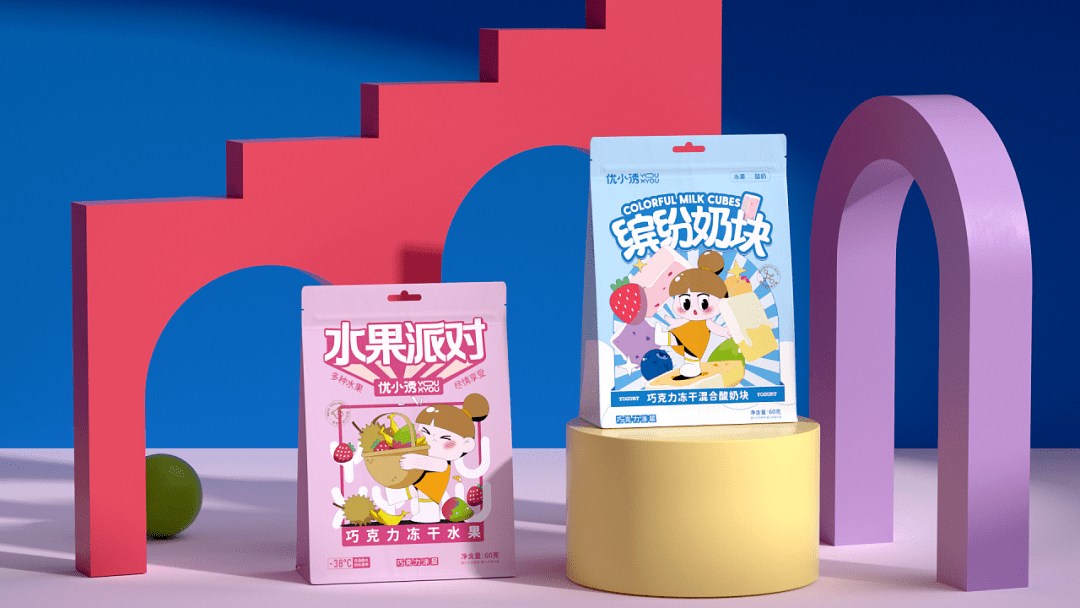 食品|冻干食品进入“养生潮”？这包装设计也太赞了！