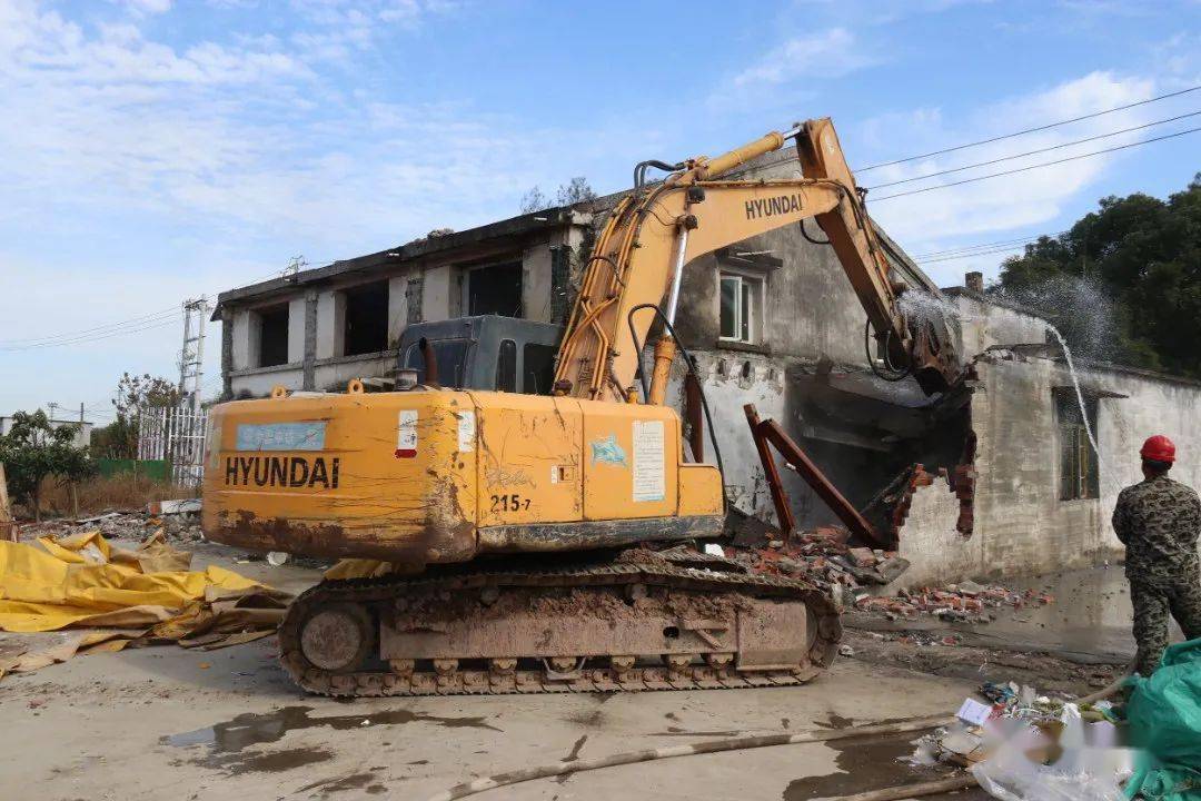 壮观苍南一批老房子拆迁
