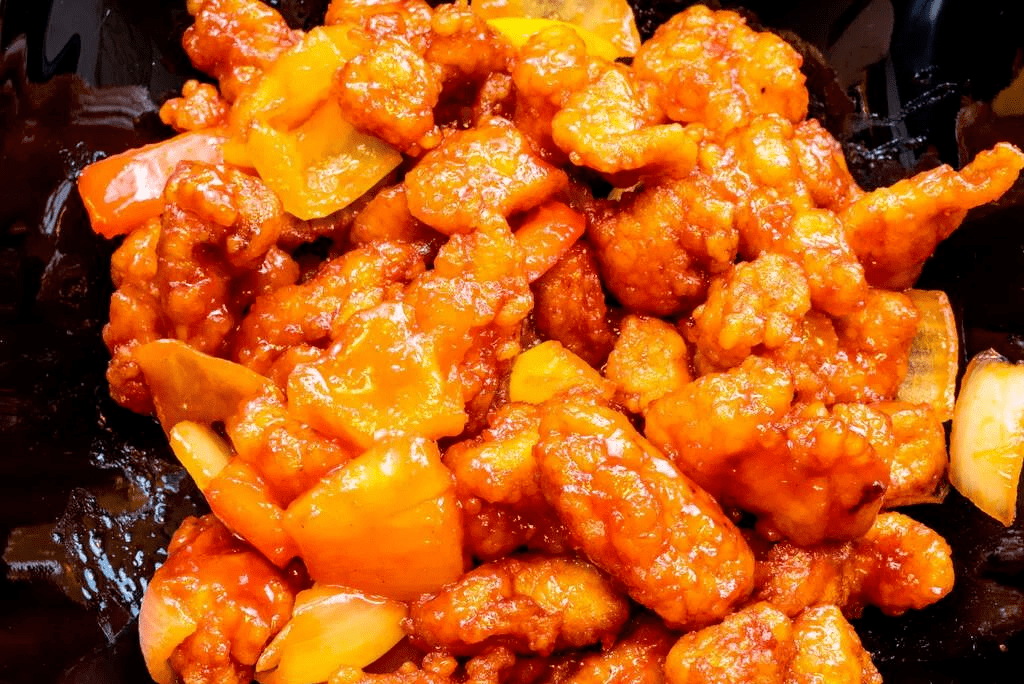 糖醋鸡肉,酸甜适口,简单美味又超下饭,外酥里嫩的家常菜超好做_面糊