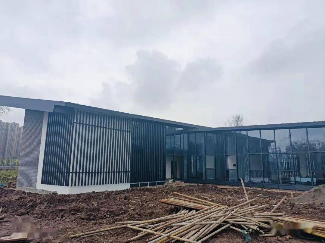 绿道建设,防洪堤美化,配套管理用房等