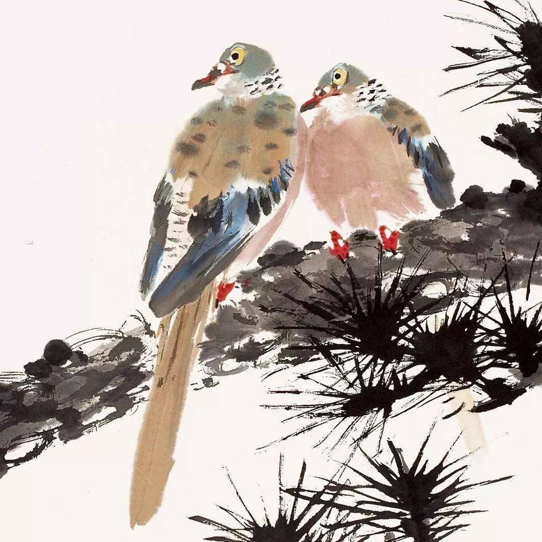 萧朗 一生只做两件事,画画和教学 附课徒画稿及花鸟画88幅