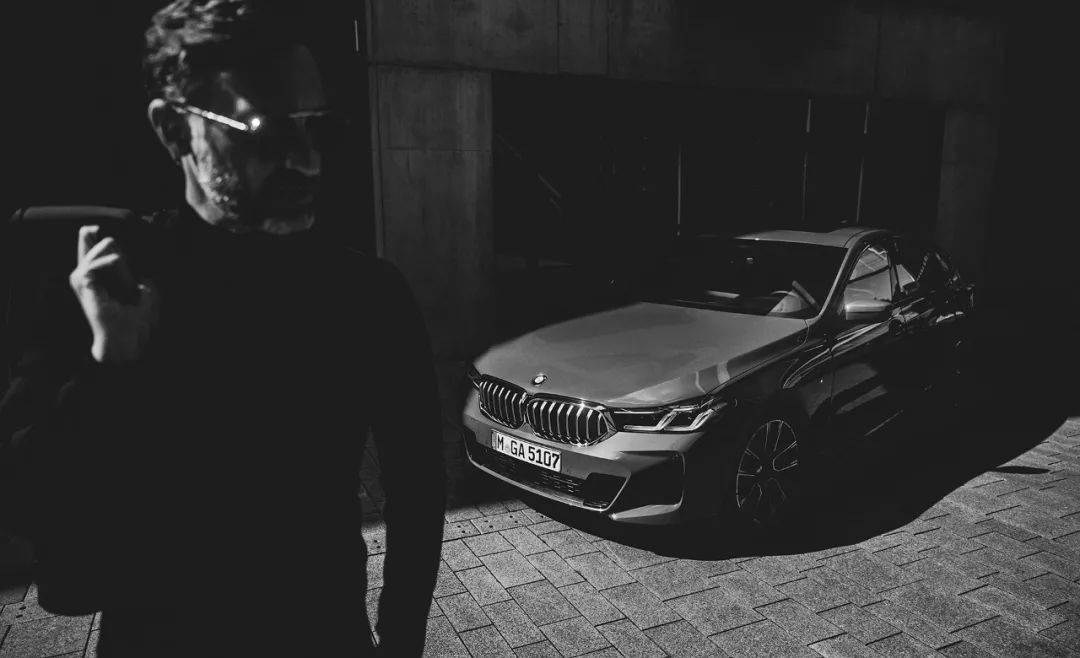 宝马6系gt黑白大片,高级感满满!_搜狐汽车_搜狐网
