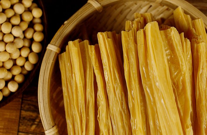 素食餐桌必备的营养冠军,配料健康营养好,口感弹嫩比肉还香_腐竹_高安