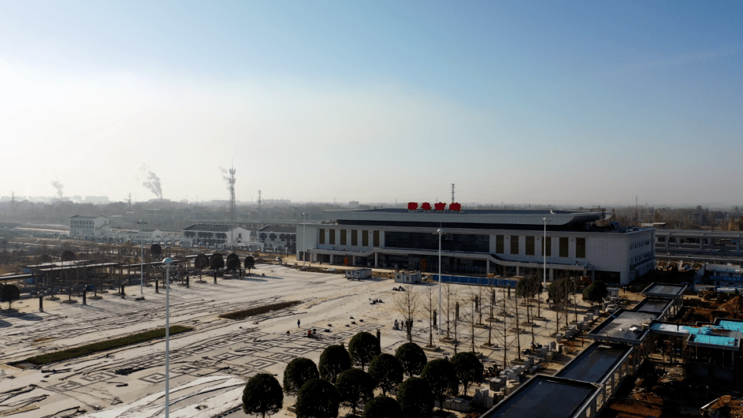 离通车更近一步蕲春南站建设进入收尾阶段