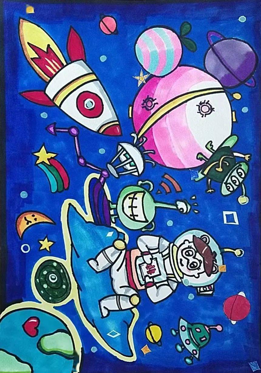 科技节科技点燃梦想创意点亮生活临汾一中高一年级语文组创意漫画大赛