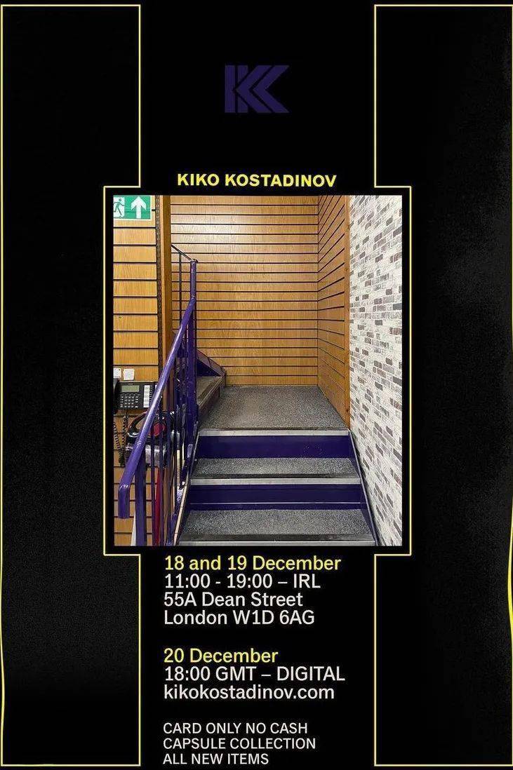 黄金时代 Kiko Kostadinov 推出限定胶囊系列