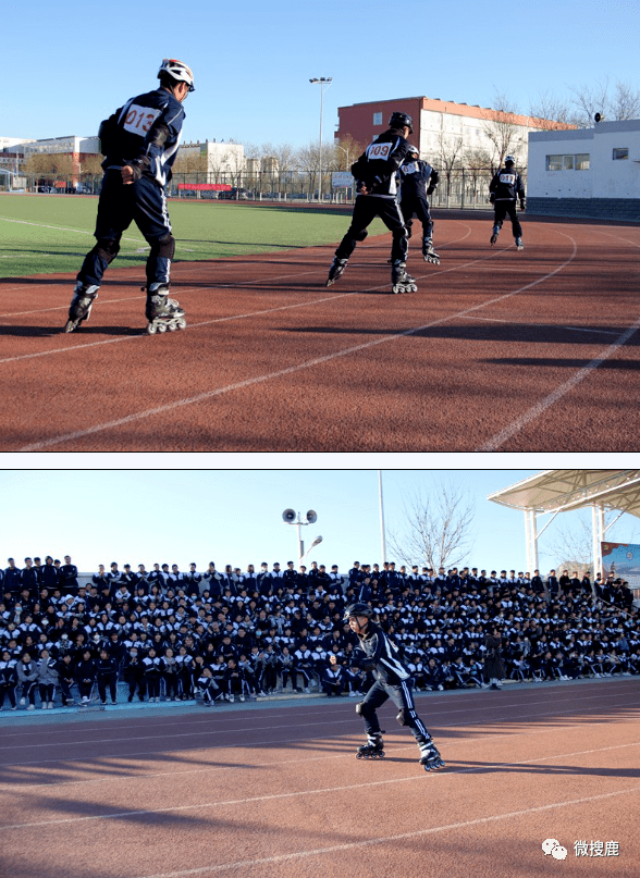 冬奥借冬奥之风冰雪运动风靡涿鹿校园
