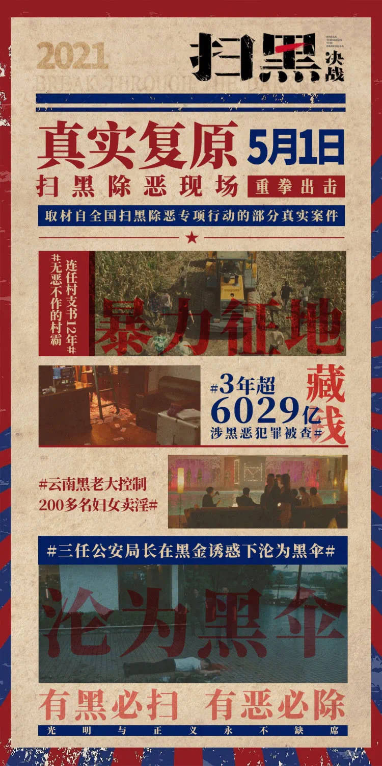 51岁姜武被打惨,金世佳遭张颂文掐哑,电影《扫黑·决战》真敢拍_影片