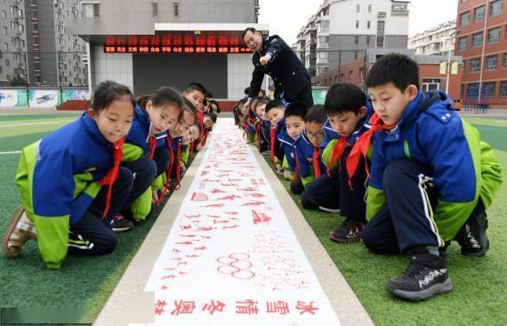 中小学|河北宣化：剪纸长卷喜迎冬奥会