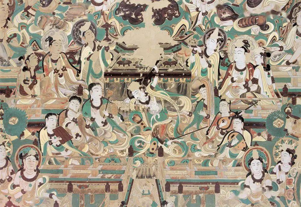 名师讲堂预告第32期敦煌艺术中的丝绸之路文化传播图