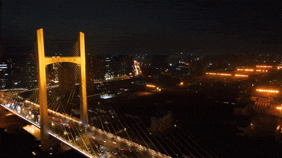 郑州这座夜晚超美的大桥藏着你未曾见过的风景