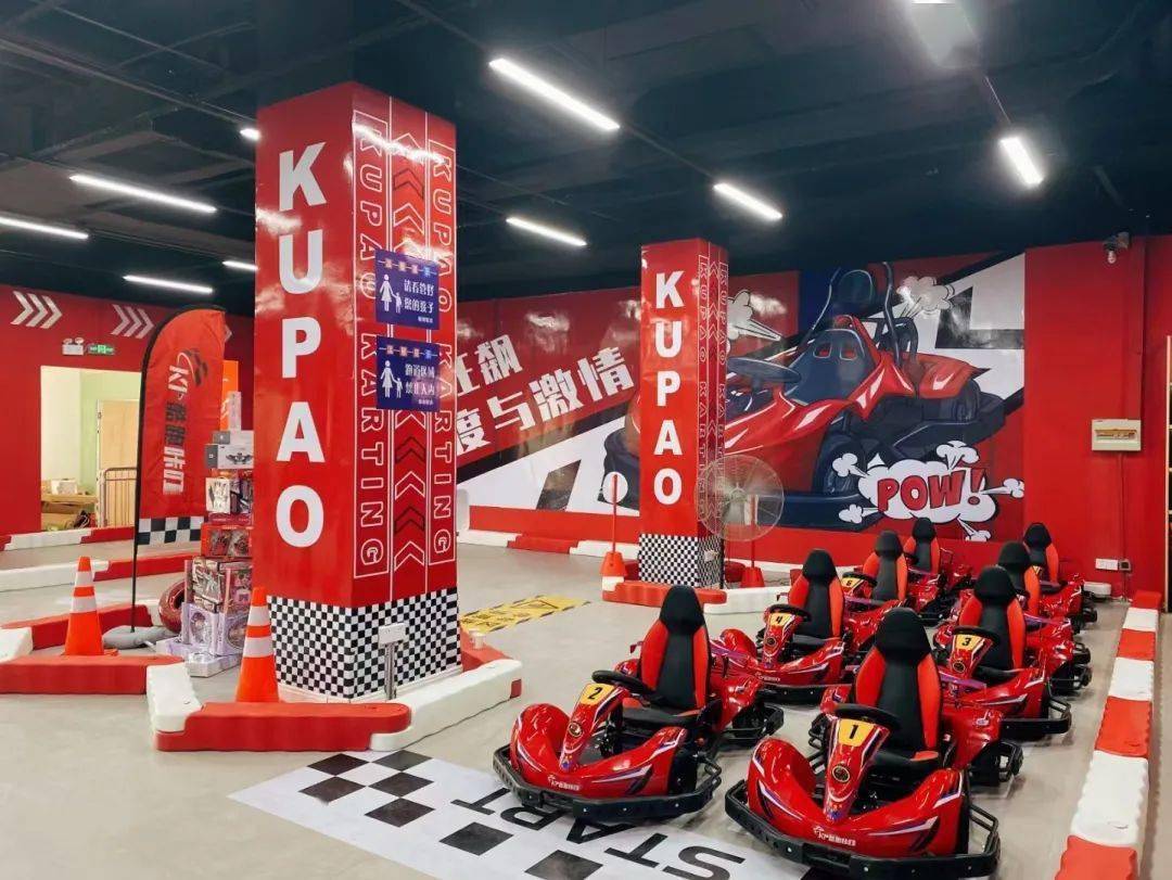 1212元变身赛车手超火的室内儿童卡丁车空降新郑孩子们都玩疯了