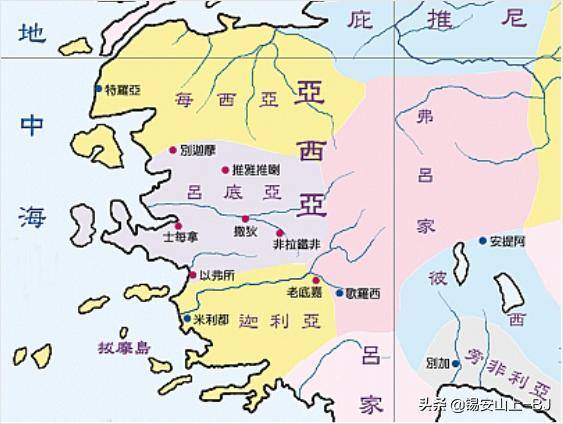 位于今天的土耳其;其省府初在别迦摩,后移至以弗所