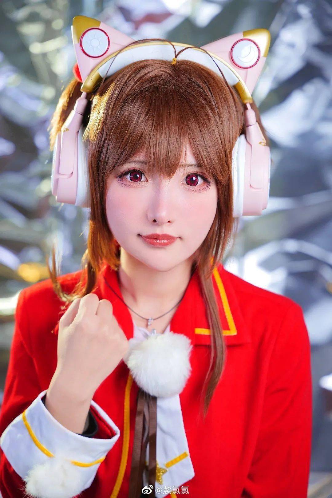 【二次元cos】魔卡少女樱小姐姐_处理_梦之_卡牌