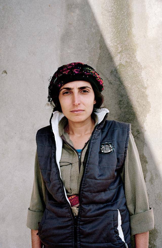 大约30%至40%的库尔德斯坦战士是女性,她们很多都是17岁左右就加入