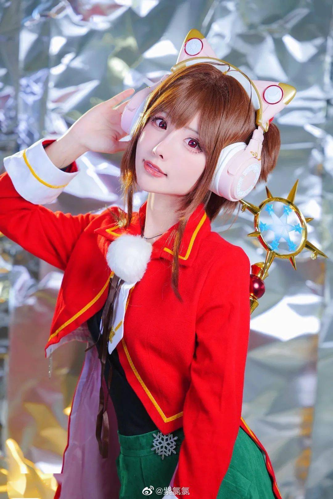 二次元cos魔卡少女樱小姐姐