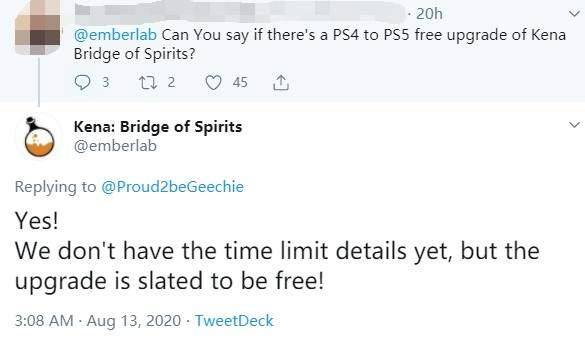 柯娜 精神之桥 可免费升级ps5版时间限制暂未公布 游戏 元素 Epic 柯娜 精神之桥 可免费升级ps5版时间限制暂未公布 游戏 元素 Epic