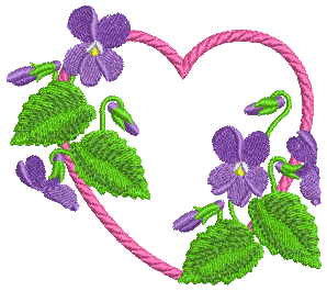 手工刺绣漂亮的心形刺绣29款十字绣和刺绣都有适合新手练习