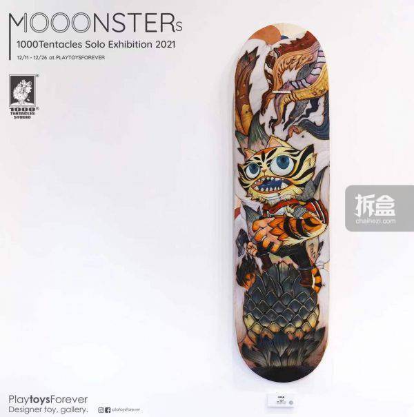 平面|MOOONSTERS – 1000Tentacles Solo Exhibition 2021