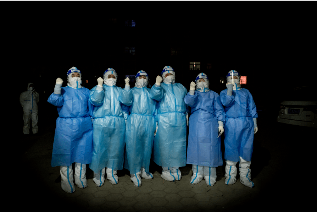 疫线影像扎煤公司抗击新冠病毒疫情摄影作品集二