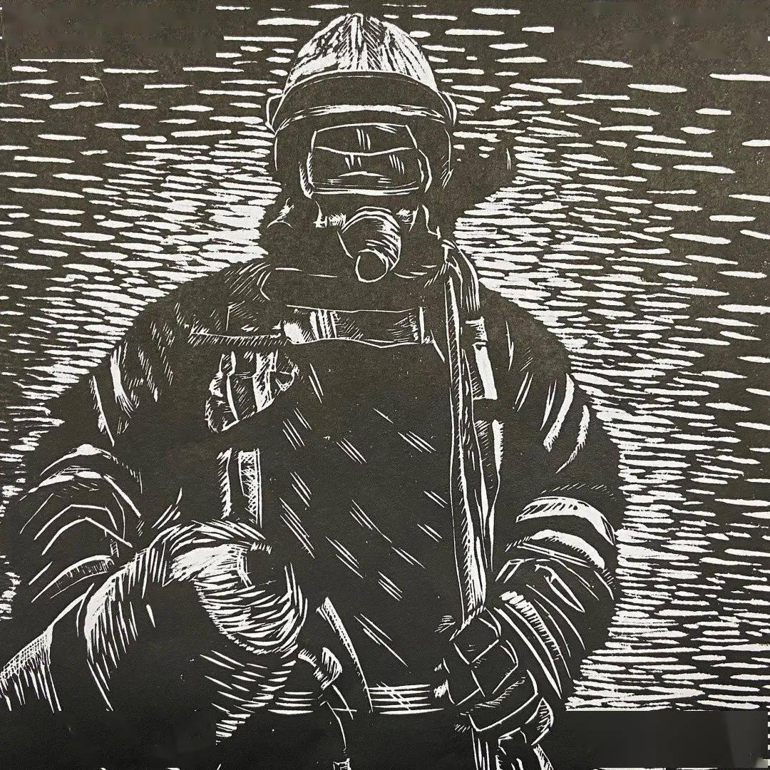 松溪县举办首届我与火焰蓝版画作品征集活动