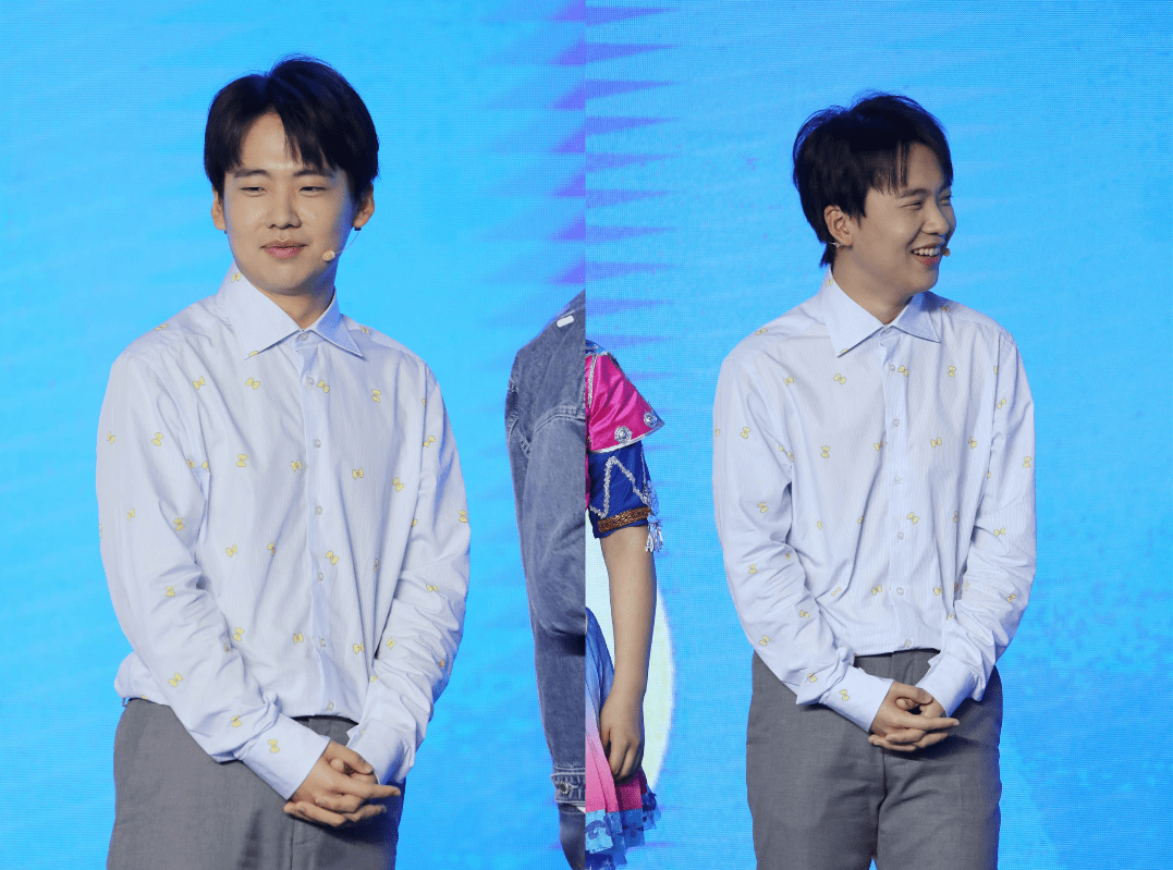 郭麒麟真没有什么明星架子生图中看着胖了不少可穿搭倒挺清爽