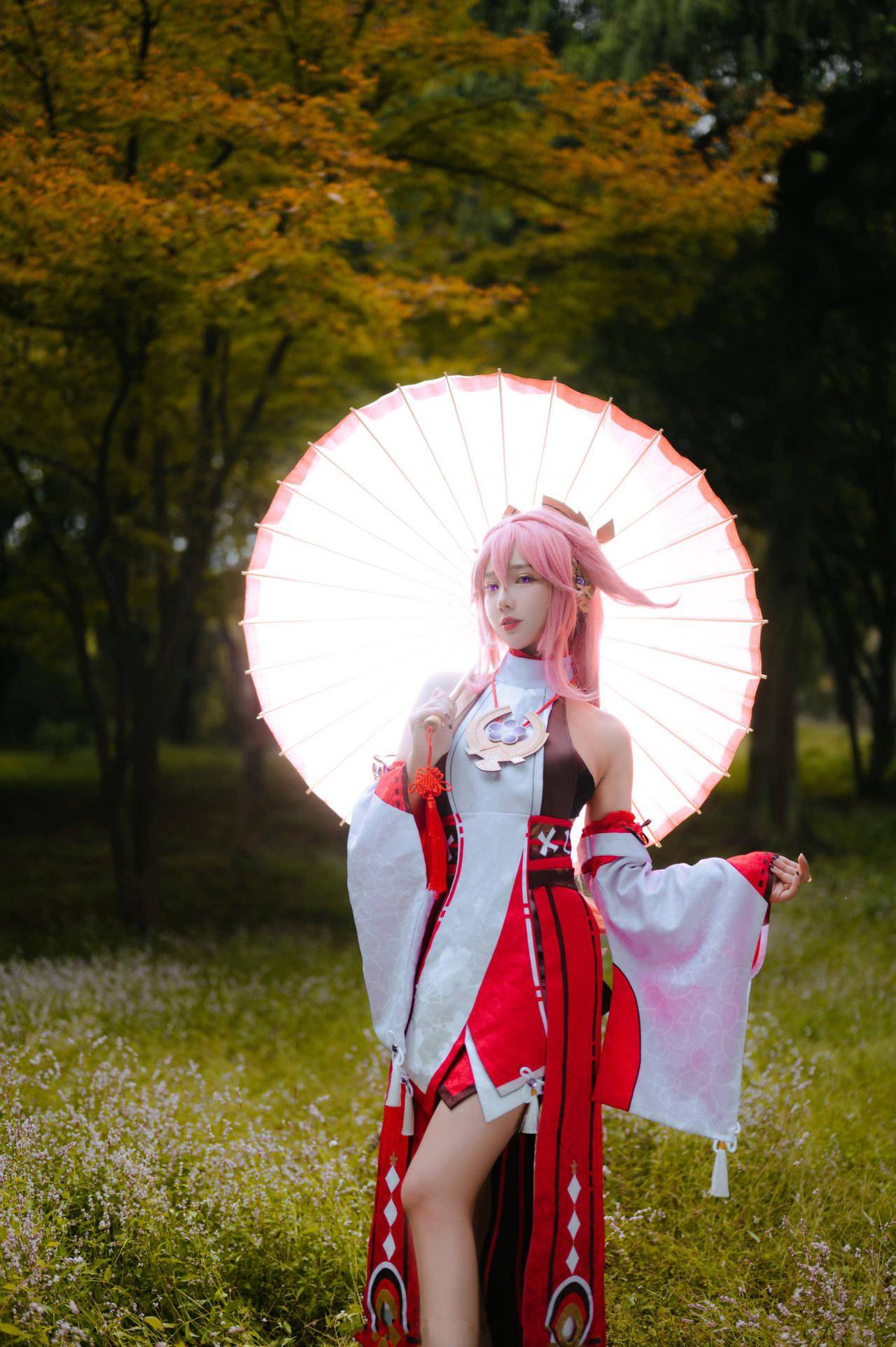 原神|《原神》八重神子cosplay