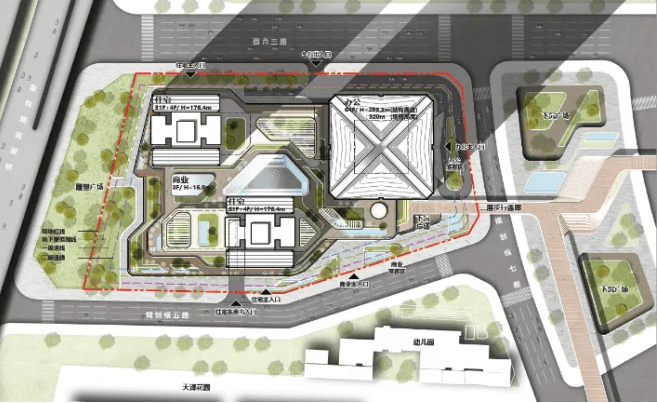 入口深港合作区门户地标来了!东翼-1设计方案出炉