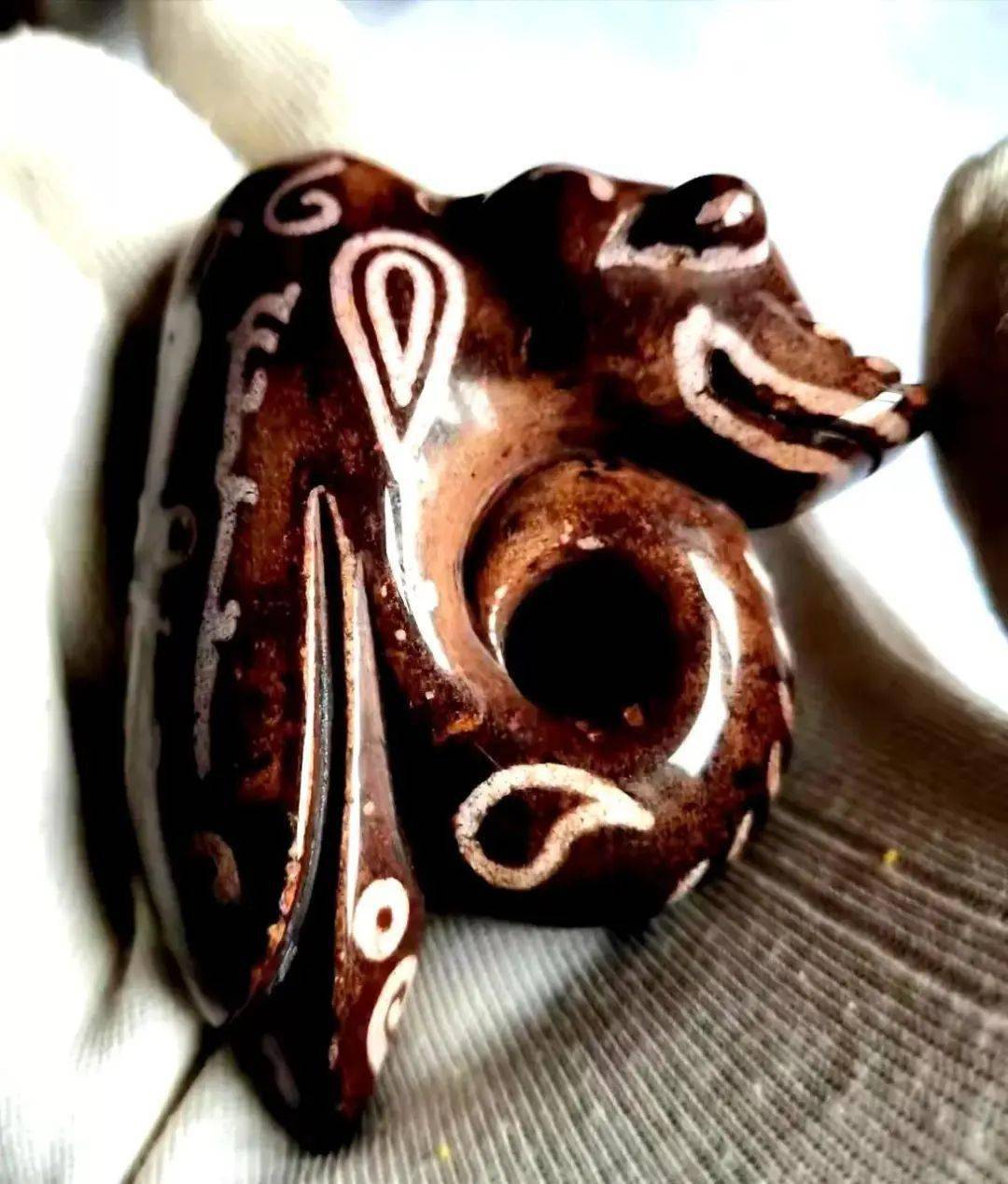 最新发现古西藏象雄文化苯教历史物质文化祭坛礼器或贵族佩饰物品