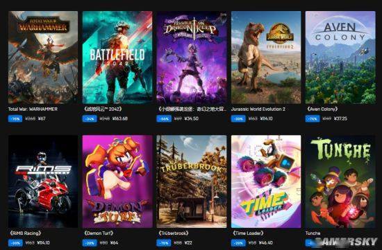 战地|Epic剁手指南 帮你盘点哪些折扣游戏值得下单