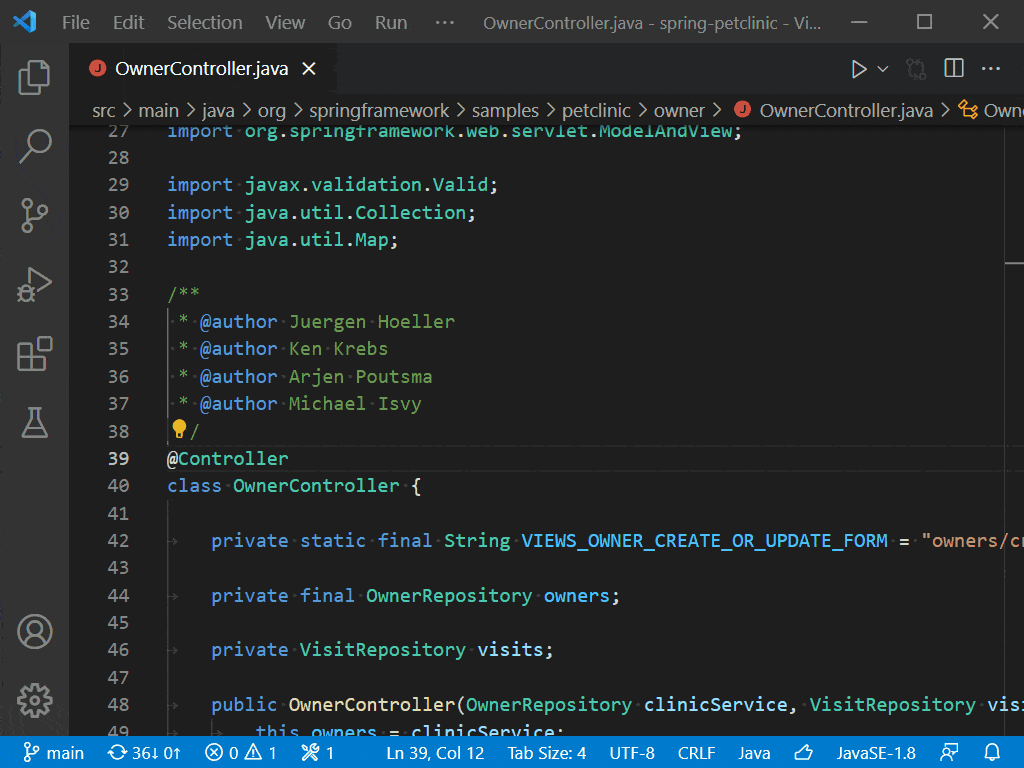 编码|Java on Visual Studio Code的更新 – 2021年11月